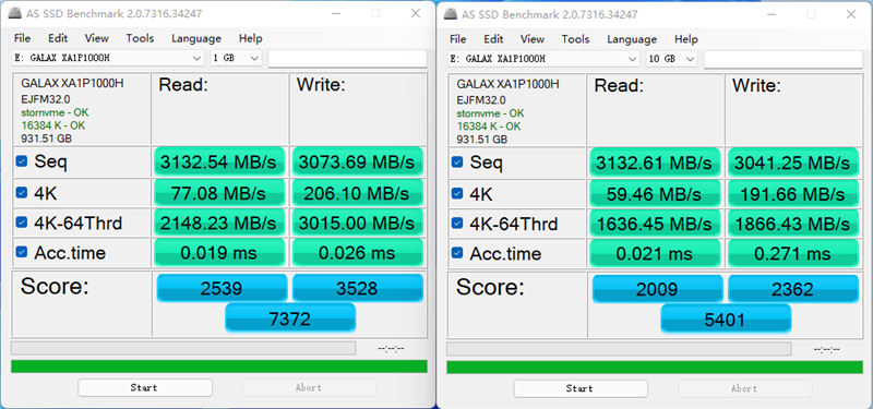 读取3.5GB/s！影驰星曜X4 1TB SSD评测：性能、性价比全都有